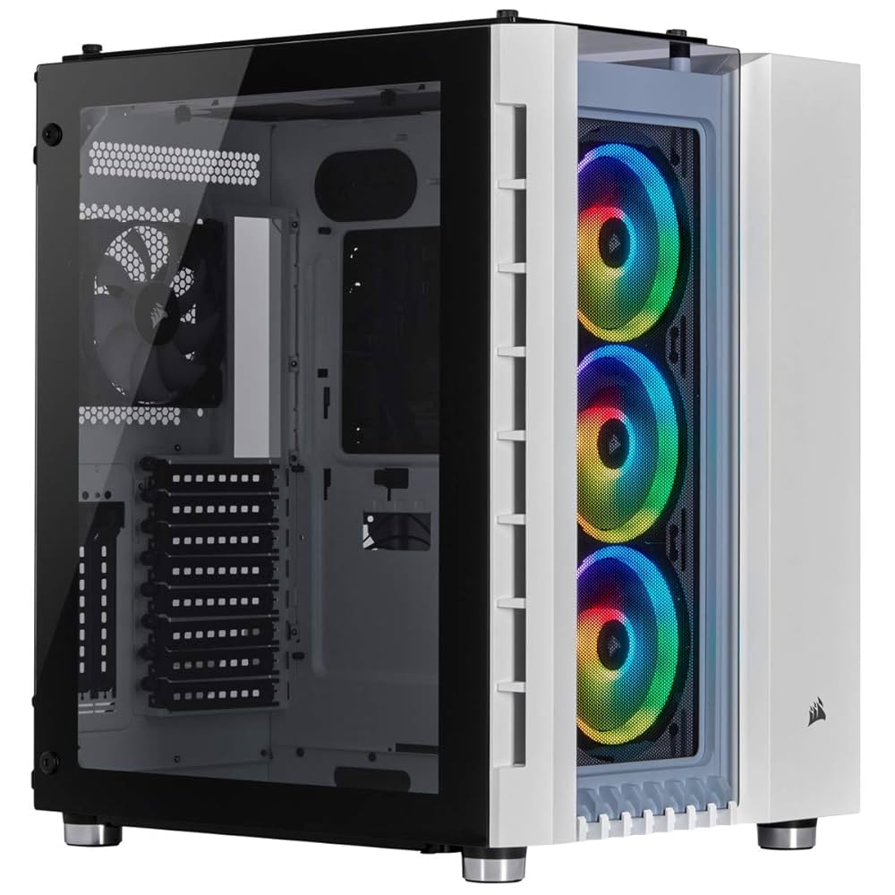 スピーカー・ウーファー CORSAIR Crystal Series 680X RGB Corsair Crystal Series 680X RGB obudowa z hartowanego szkła